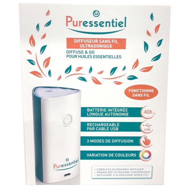 Puressentiel - Diffuseur sans fil ultrasonique