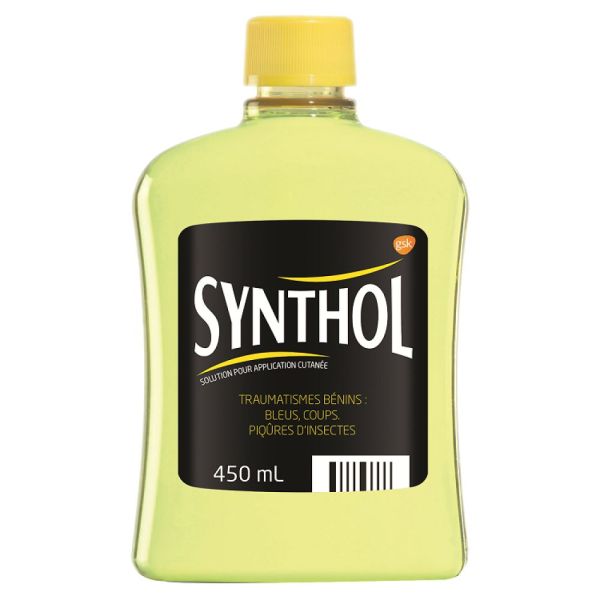 SYNTHOL solution pour application cutanée locale bleus, coups ou piqures  d'insecte