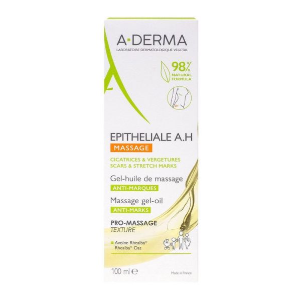 Aderma - Epithelial A.H gel huile de massage - 100mL