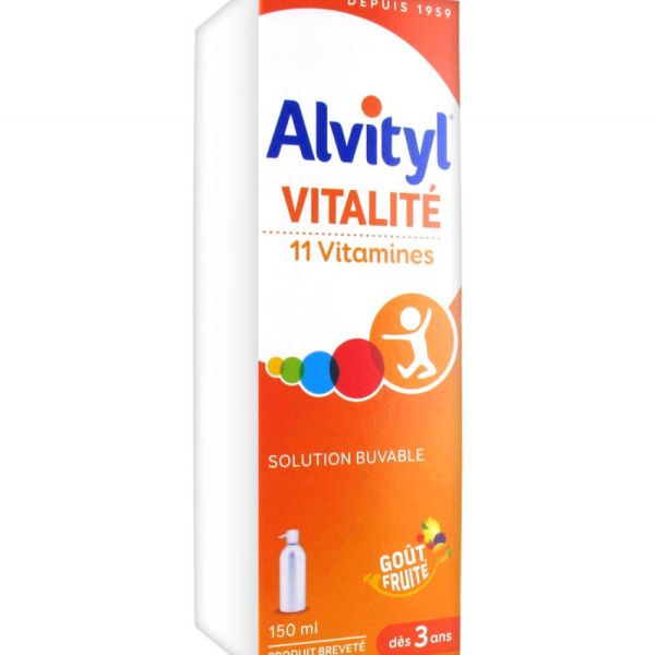 Vitamines: Alvityl Vitalité Sirop 150ml