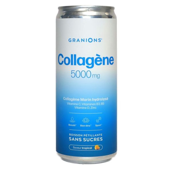 Granions - Boisson pétillante collagène marin beauté tropicale - 330ml