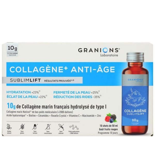 Granions - Collagène+ anti âge - 10 shot de 50ml