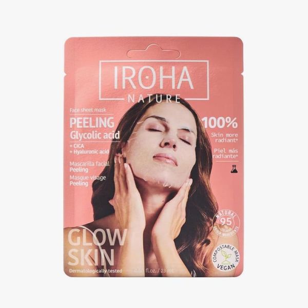 Iroha Nature - Peeling Masque visage - 1 masque