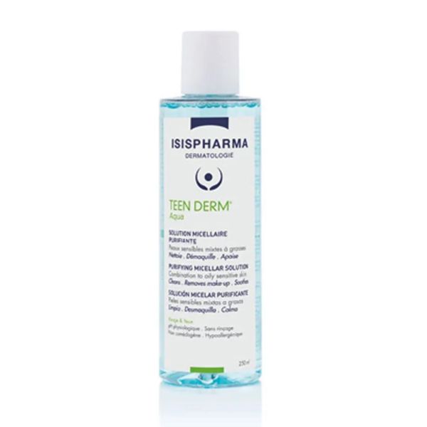 Isispharma - TEEN DERM Solution micellaire démaquillante purifiante - 400ml