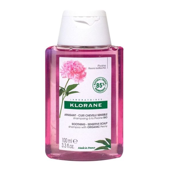 Klorane - Shampoing apaisant à la pivoine Bio - 100ml