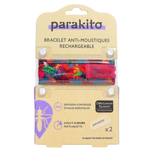 Para Kito - Bracelet anti moustique rechargeable - 2 x 15 jours