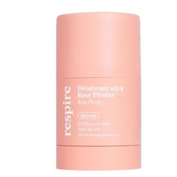 Respire - Déodorant stick Rose pivoine - 50g