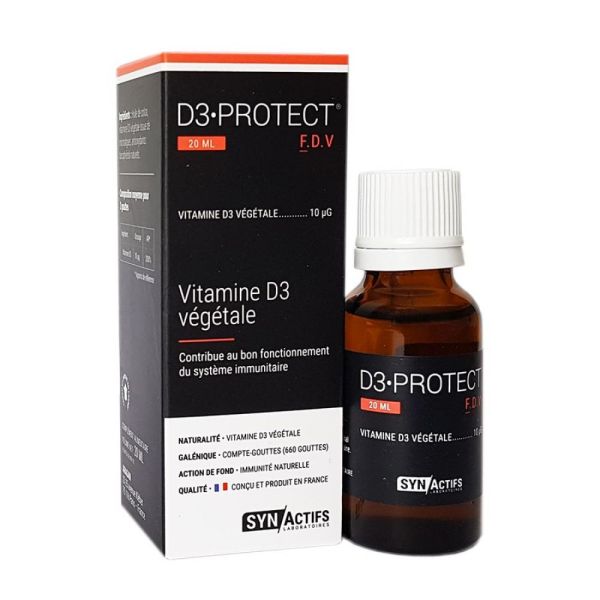 SynActifs - D3 Protect - 20 Ml