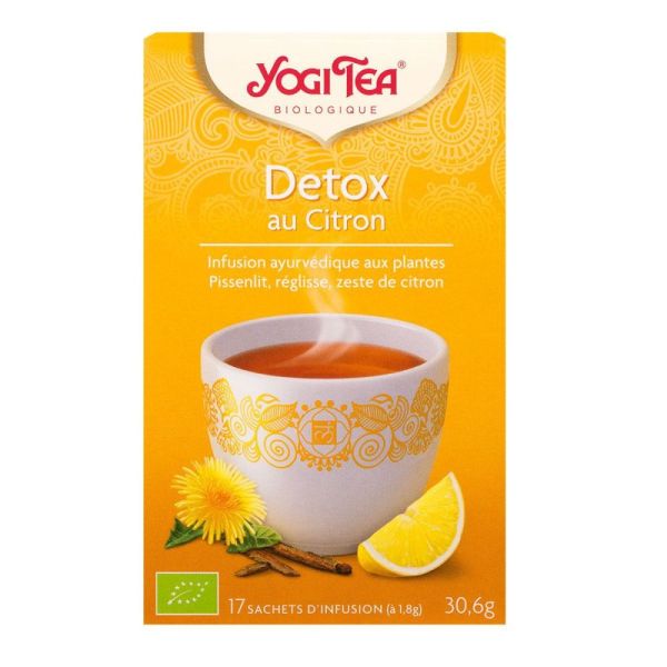 Yogi Tea - Detox Au Citron - 17 sachets