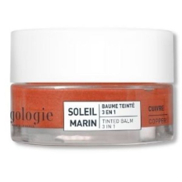 Algologie - Soleil Marin - Baume Teinté 3 en 1 cuivre - 10.2g