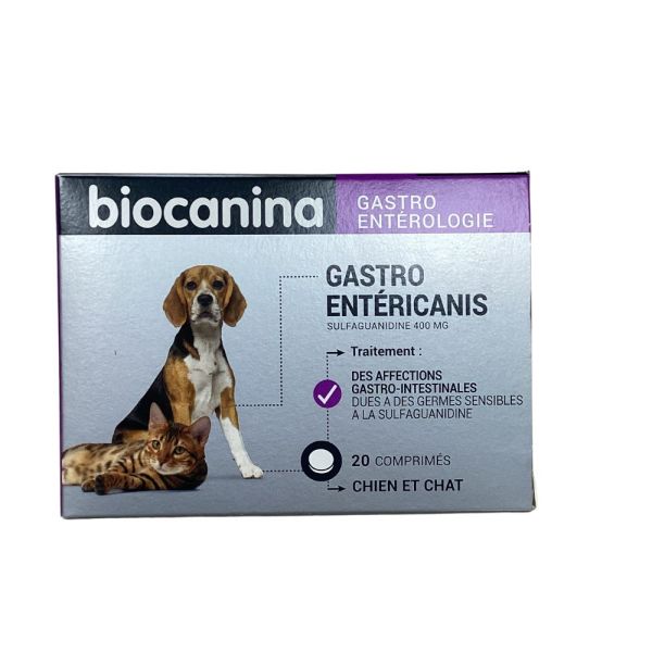 Biocanina - Gastroentéricanis - 20 comprimés