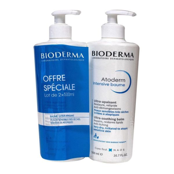 Bioderma - Atoderm Intensive Baume - 2 x 500 ml