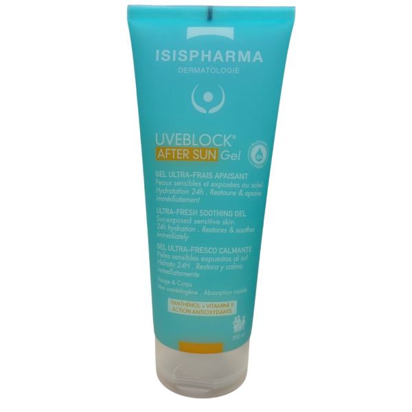 Isispharma - Gel uveblock après solaire - 200mL