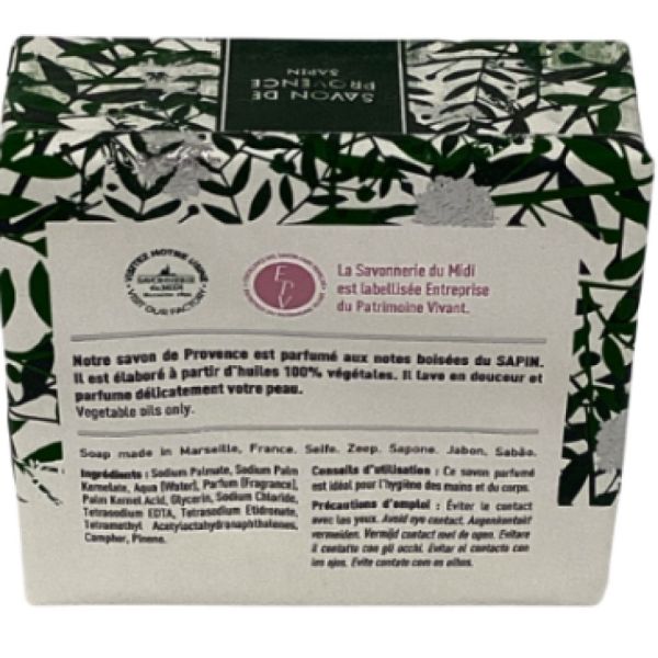 La corvette - Savon de provence Sapin - 100g