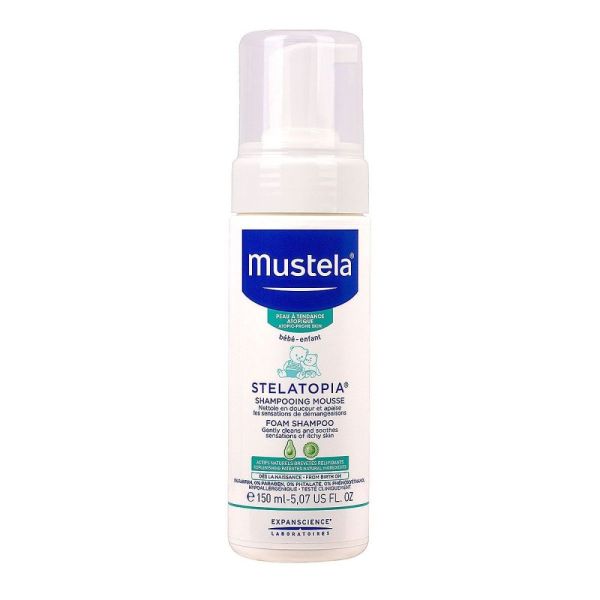 Mustela - Shampooing mousse Stelatopia - 150 ml