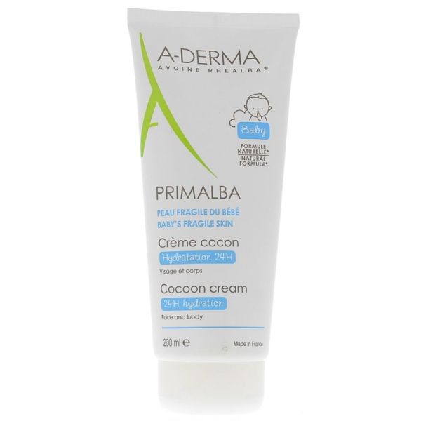 Primalba - Crème cocon hydratation 24 h bébé - 200 ml