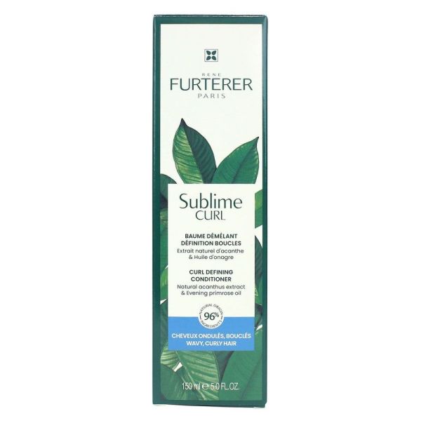 René Furterer - Sublime Curl Baume Démélant Définition Boucles - 150 ml