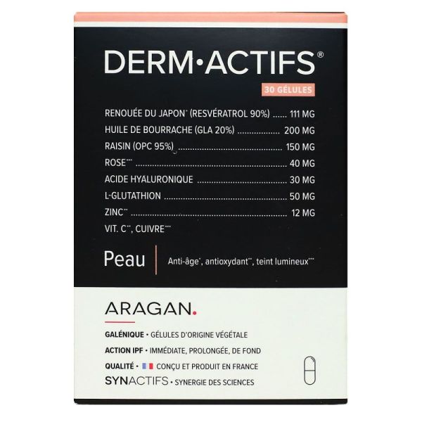 SYNActifs - DERMActifs - 30 gélules P.S.C