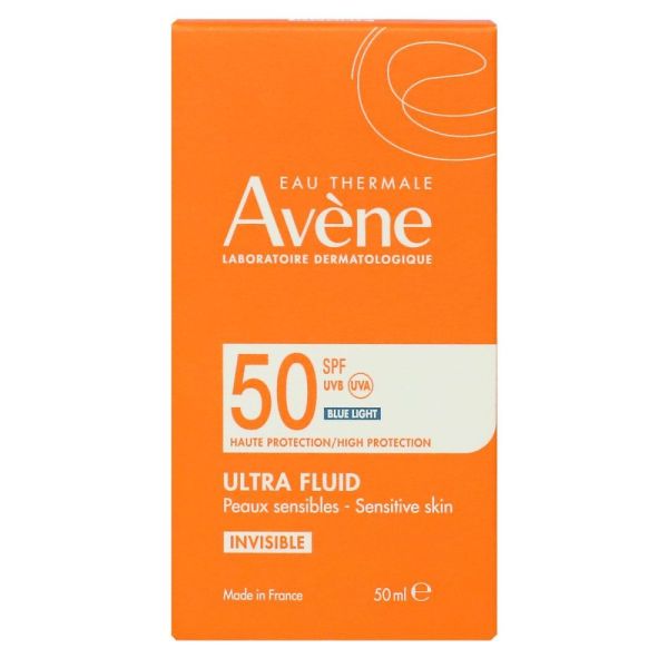 Avène - Ultra Fluide Invisible SPF50+ - 50mL