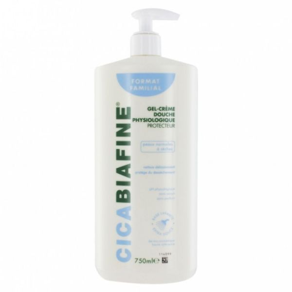 Cicabiafine - Gel-crème douche physiologique protecteur - 750 ml