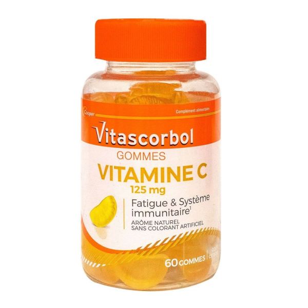 Cooper - Vitascorbol Vitamine C 125 mg - 60 gommes