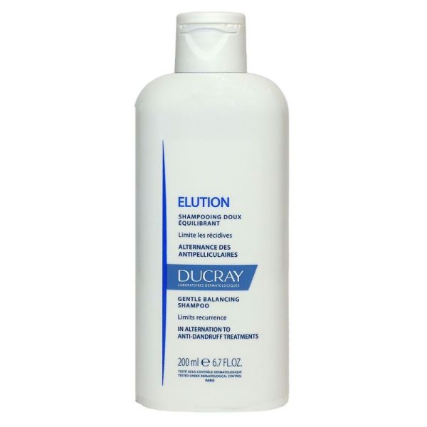 Ducray - Kelual Elution shampoing antipelliculaire doux équilibrant - 200ml