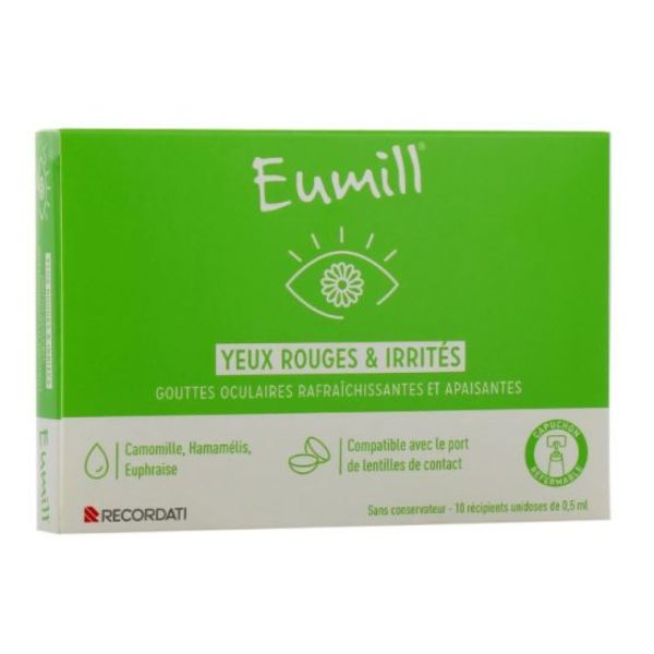Eumill - Yeux rouges & irrités - 10 unidoses