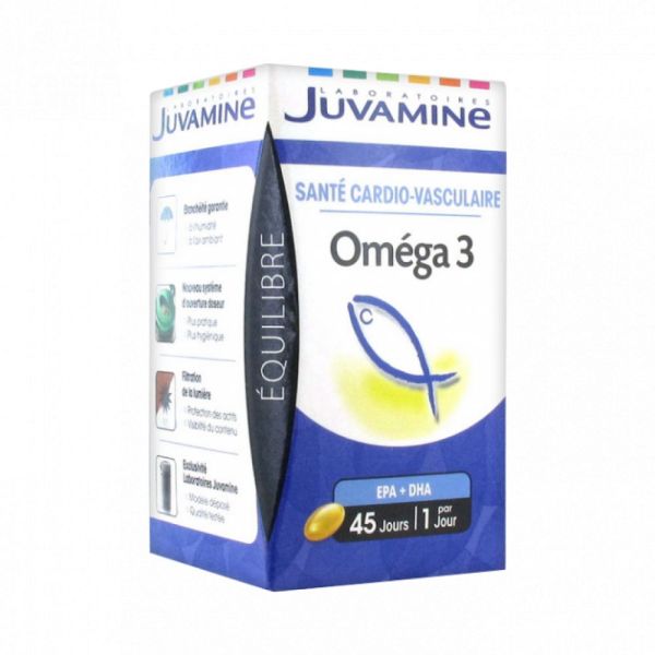 Juvamine - Oméga 3 - 45 capsules