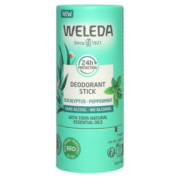 Weleda - Déodorant stick Eucalyptus-Peppermint - 50g