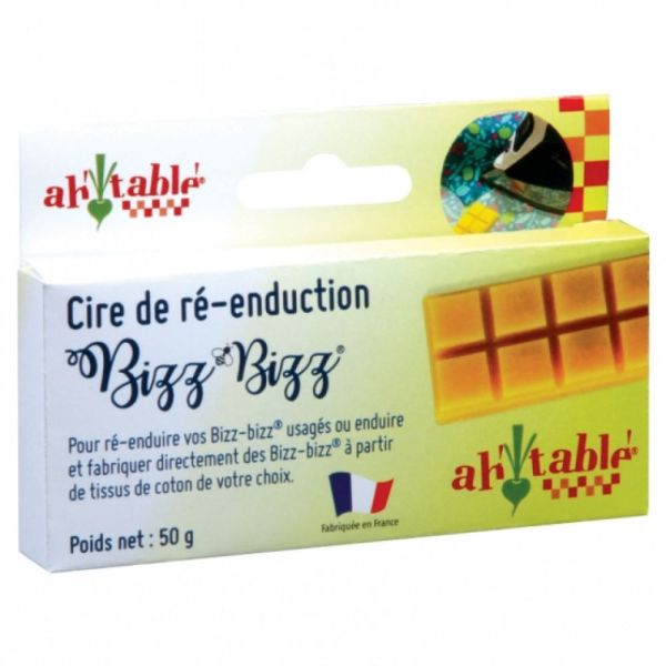 Ah table - Cire bio ré-enduction - 50g