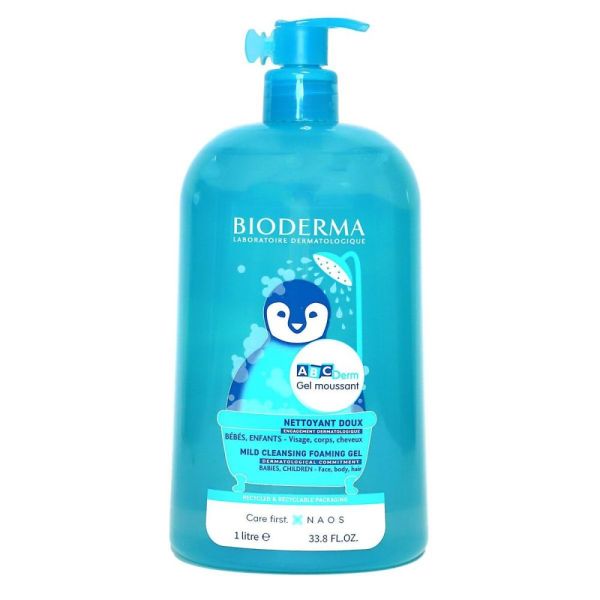 Bioderma - ABCDerm Gel moussant - 1L