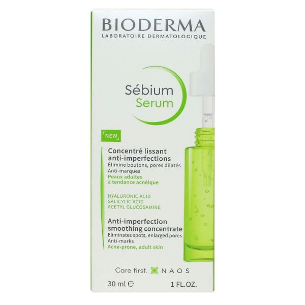 Bioderma - Sébium sérum concentré lissant anti imperfections - 30ml
