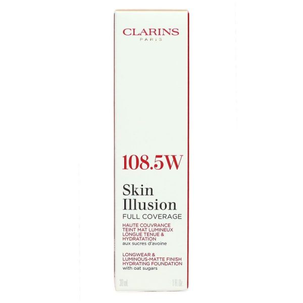Clarins - Skin Illusion Full Coverage 108.5W - 30ml