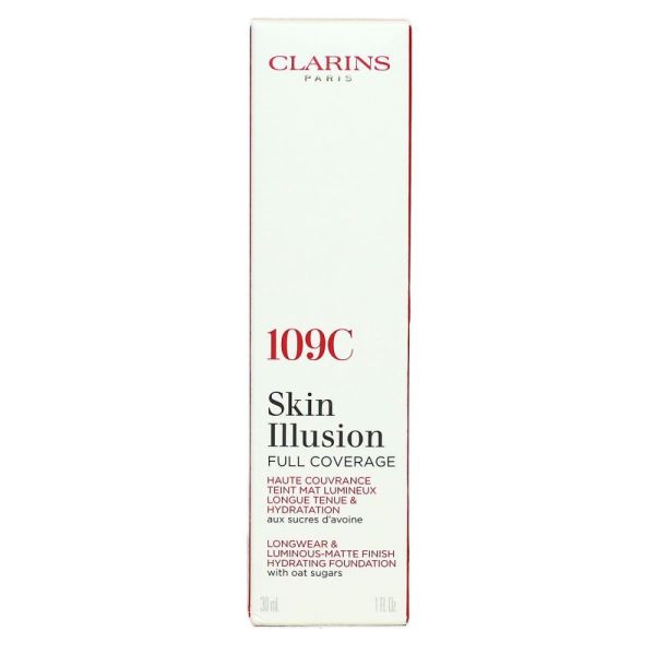Clarins - Skin Illusion Full Coverage 109C - 30ml