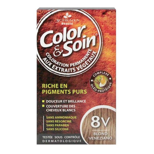 Color & Soin - Coloration Permanente - 8V Blond veneziano