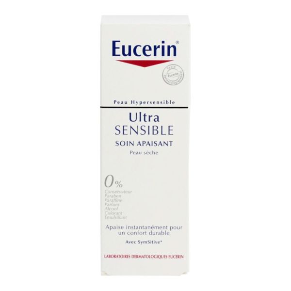 Eucerin - Ultra sensible soin apaisant peau sèche - 50ml