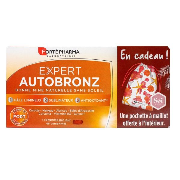 Forté Pharma - Expert Autobronz - 45 comprimés