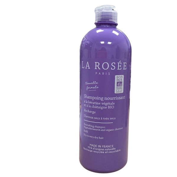 La Rosée - Shampoing nourrissant à la kératine végétale recharge - 400ml