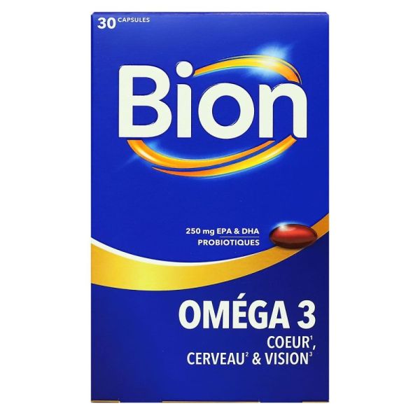 Procter et Gamble - Omega 3 cœur cerveau vision - 30 capsules