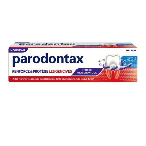 Parodontax - Dentifrice renforce et protège Menthe fraiche - 75mL