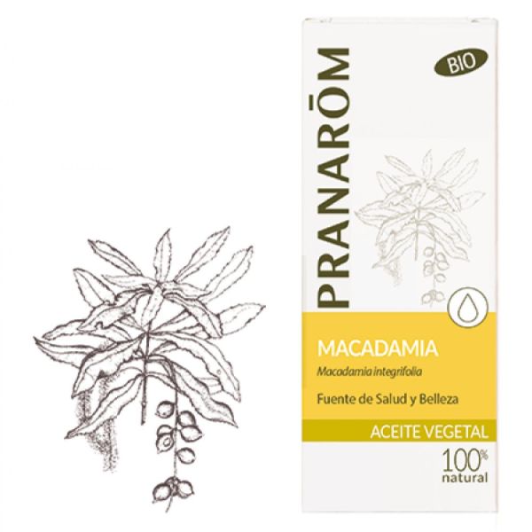 Pranarom - Huile végétale - Macadamia - 50ml