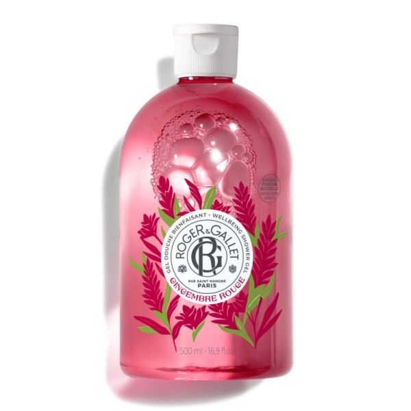 Roger & Gallet - Gel Douche Bienfaisant Gingembre Rouge - 500 ml