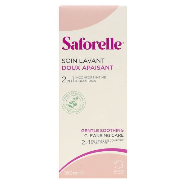 Saforelle - Soin lavant doux toilette intime et corporelle