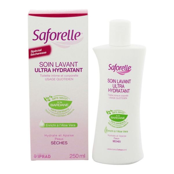 Saforelle - Soin lavant ultra hydratant spécial sécheresse