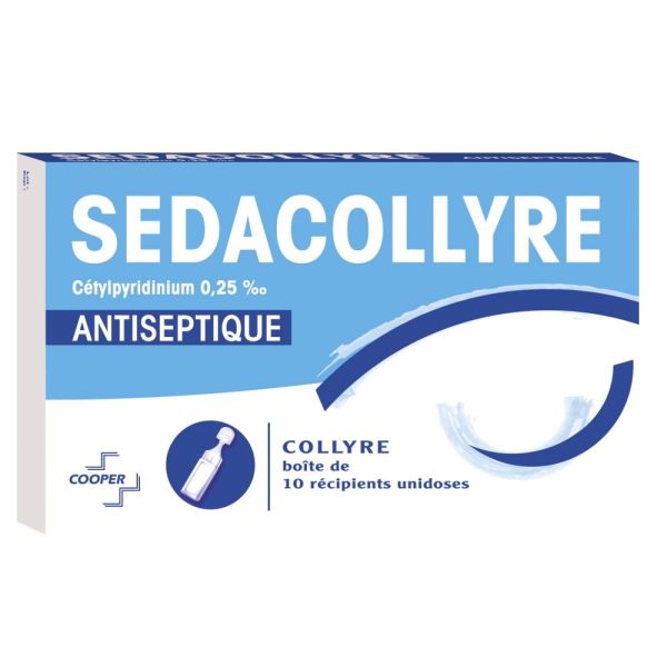 Sedacollyre - 10 récipients unidoses
