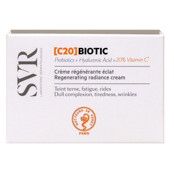 SVR - [C20] Biotic Crème régénératrice éclat - 50 ml