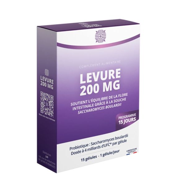 Apothical - Complément Alimentaire Levure 200mg