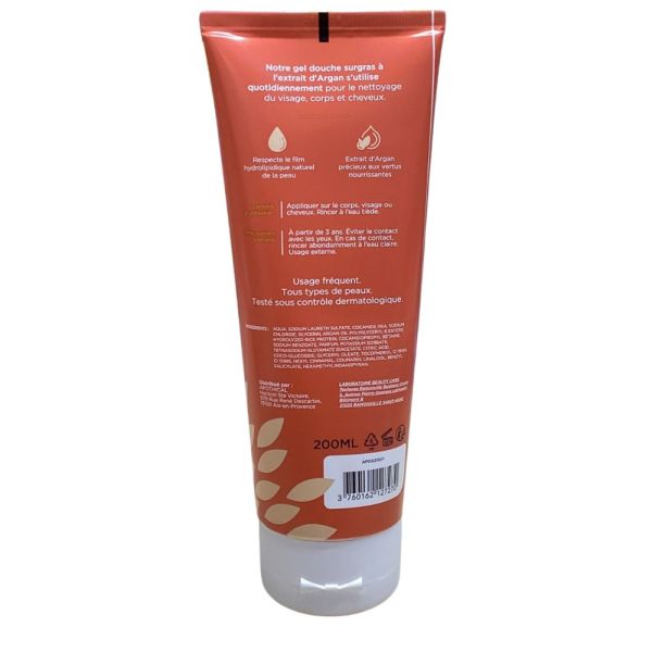 Apothical - Gel Douche Argan - 200ml