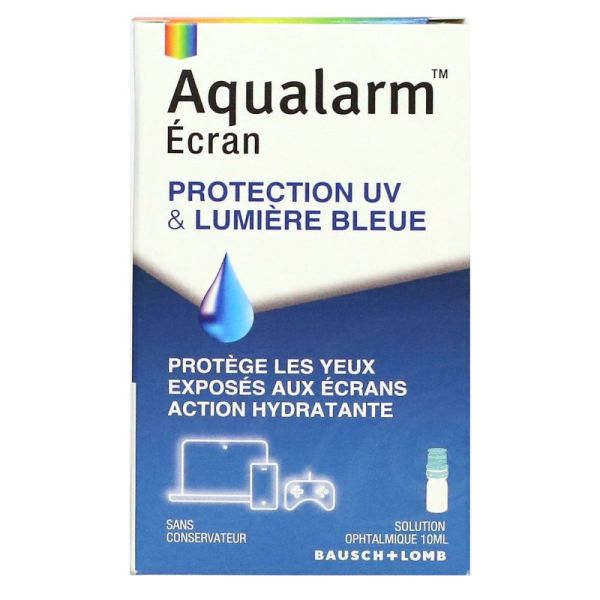 Bausch & Lomb - Aqualarm Ecran - Solution ophtalmique 10ml
