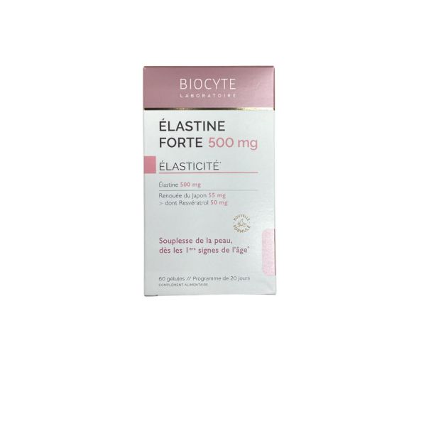 Biocyte - Élastine Forte 500 mg - 60 Gélules